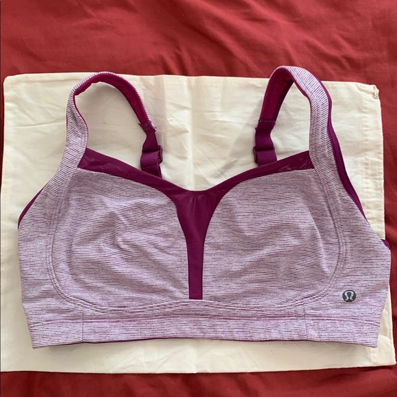 lululemon athletica Other - Lululemon Plum Sports Bra sz 36DD